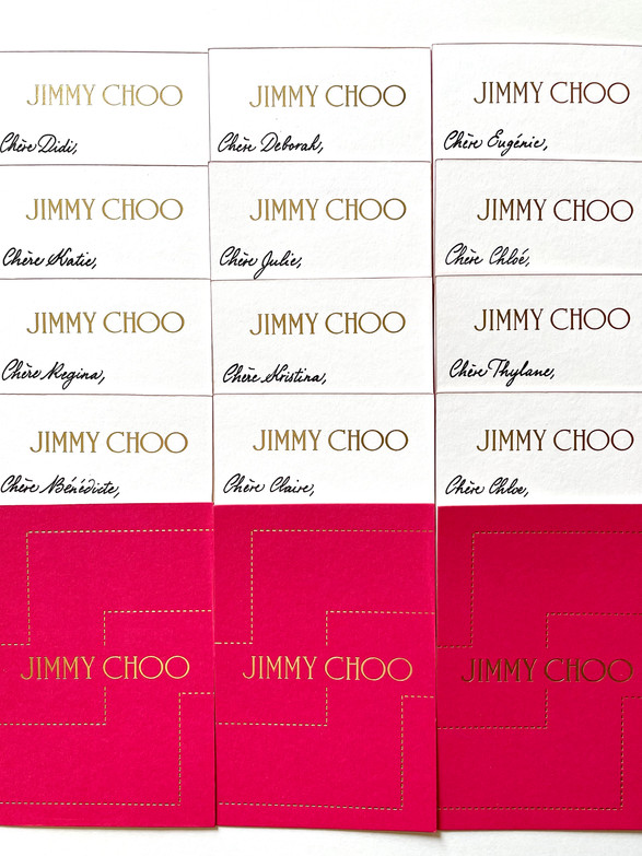 Gifting Jimmy Choo