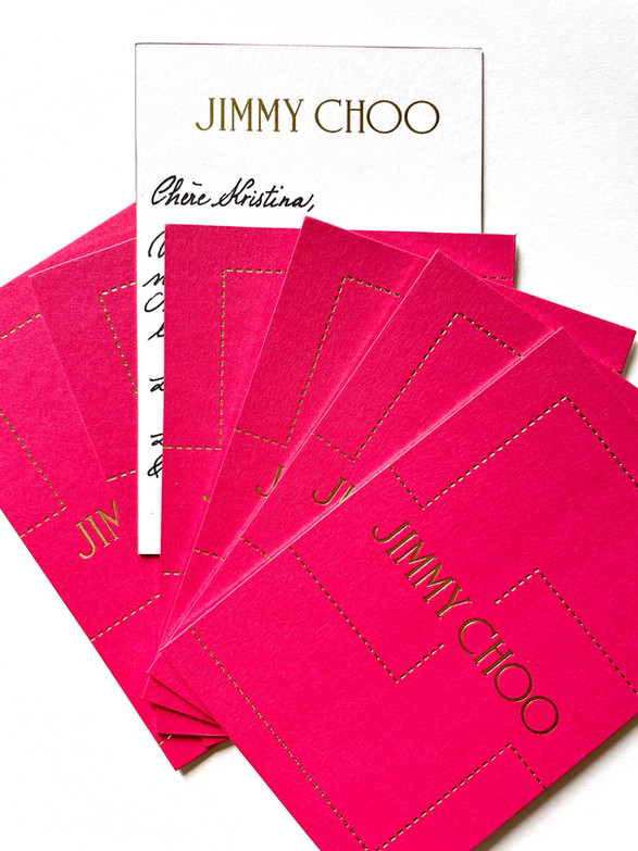 Gifting Jimmy Choo