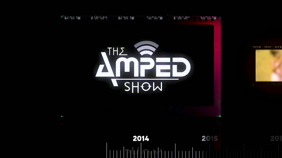 This is a showreel for the frayedjacket creative agency. The video shows a timelapse starting in 2014 of the evolution of the agency from the first iteration called 'The Amped Show' through to the music label called 'Vision Inspired' to the frayedjacket creative agency of today. The showreel has short videos of past work done by the agency and artists that the agency has worked with over the past decade.