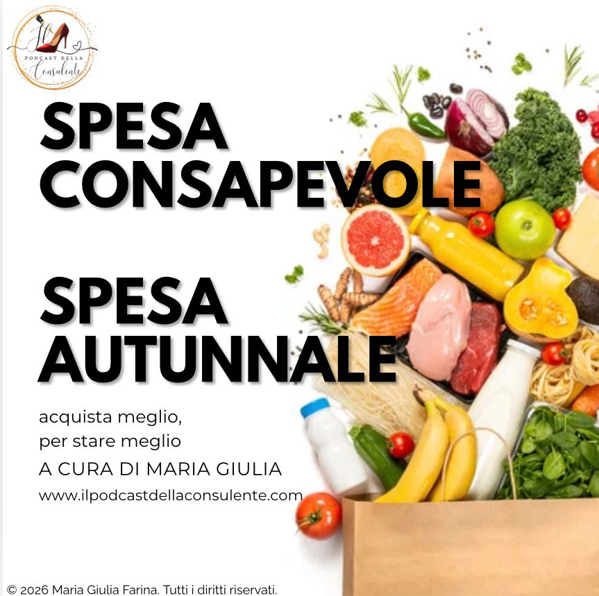 La lista della spesa autunnale.