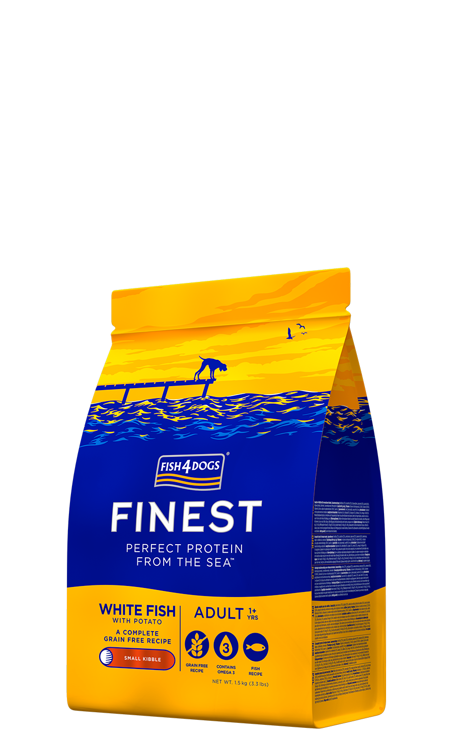 Fish4Dogs Finest 深海魚成犬配方(大粒) 1.5kg/6kg/12kg