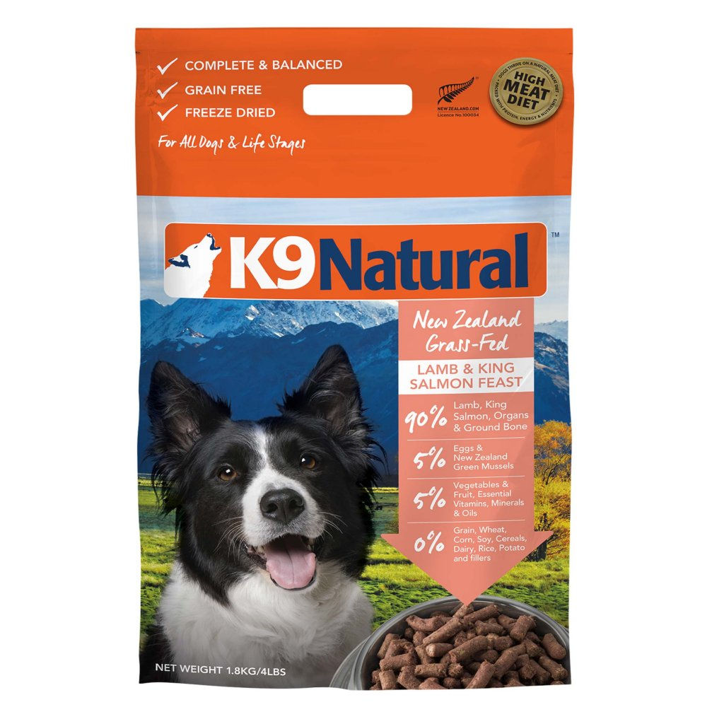 K9 Natural 凍乾生肉 羊肉三文魚盛宴配方 1.8kg