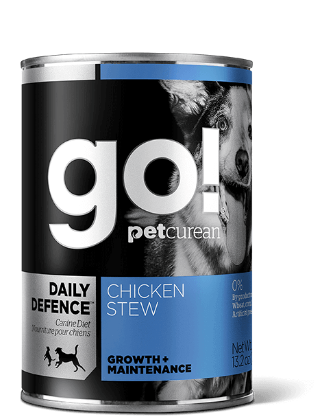 GO! 全天侯防護系列 雞肉湯罐頭狗糧配方 13.2oz
