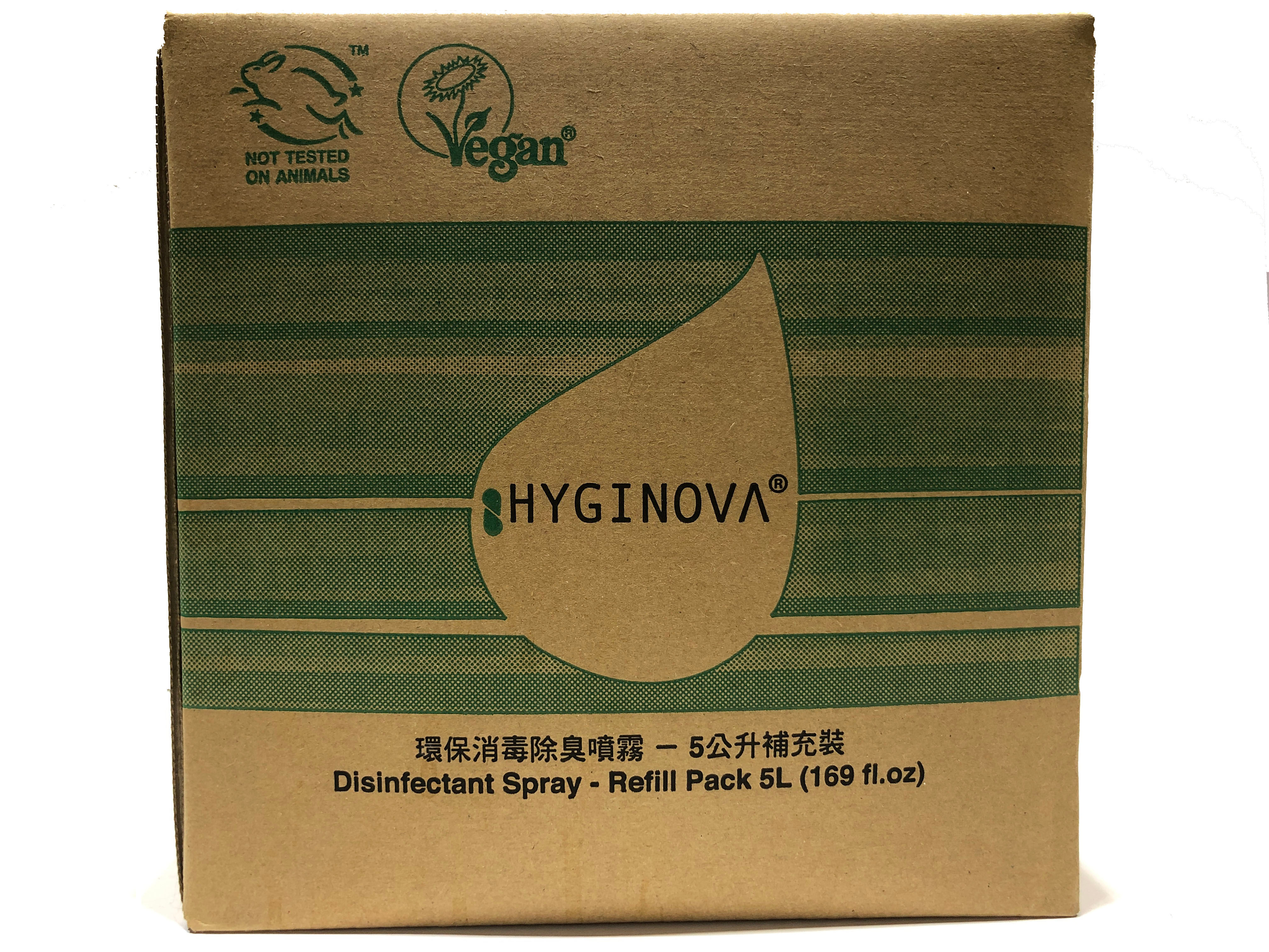 HYGINOVA 環保消毒除臭噴霧 5L補充裝