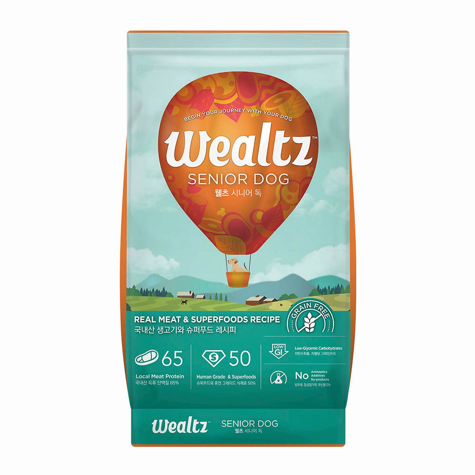 Wealtz 鮮雞肉、超級食物 - 中/高齡犬配方 6kg