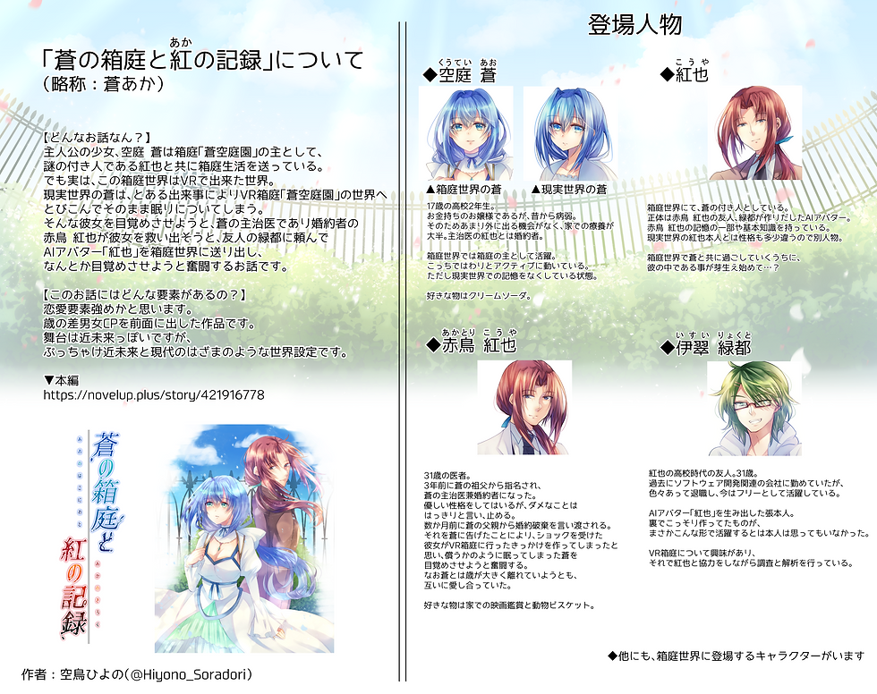 サムネイル： 蒼空庭園