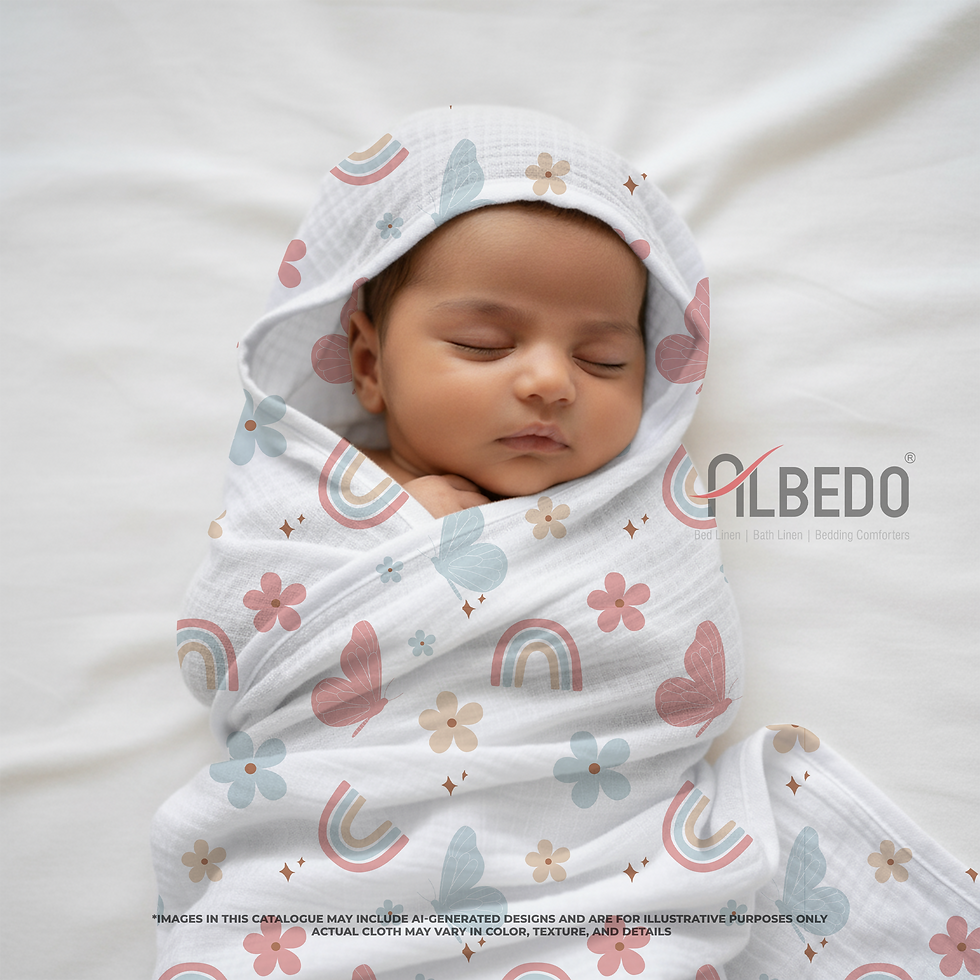 Thumbnail: Hooded Towel | Pack of 3 | Muslin Cotton 