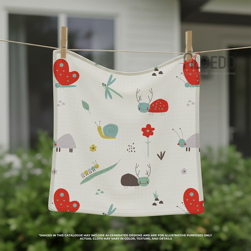 Thumbnail: Premium 100% Muslin Baby Wash Cloth 