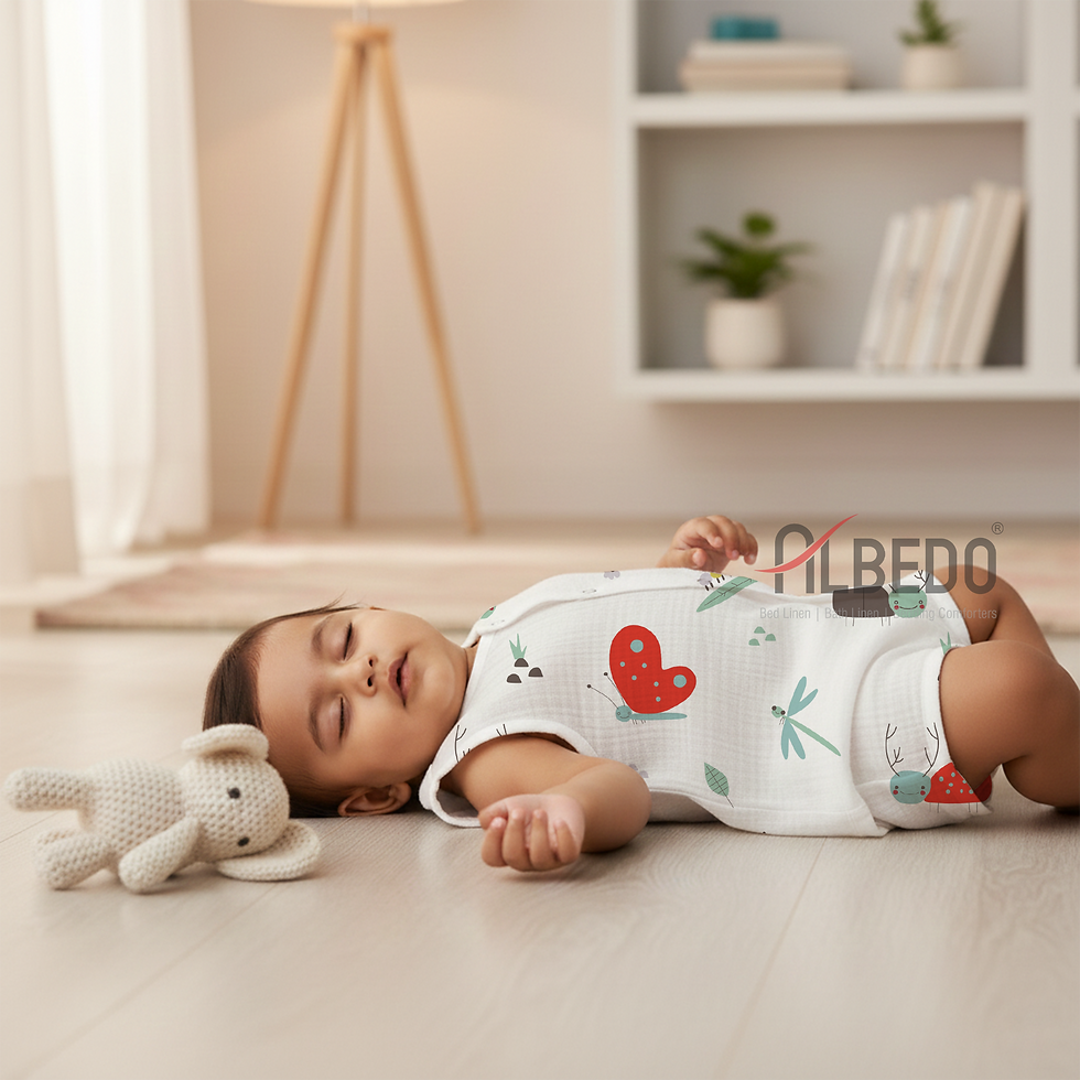 Thumbnail: Jabla Button | Pack of 6 | Muslin Cotton 