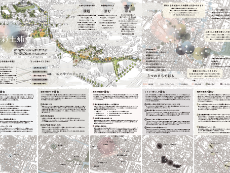 新研究室の4年生7名が第26回まちづくり・都市デザイン競技にて土浦市長特別賞を受賞しました！