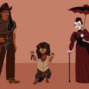 19th century western characters lineup