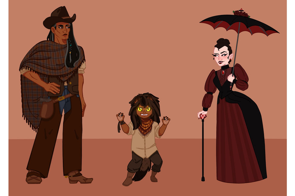 Werewolves and vampires