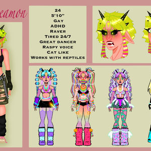 Izzi Deamon character sheet