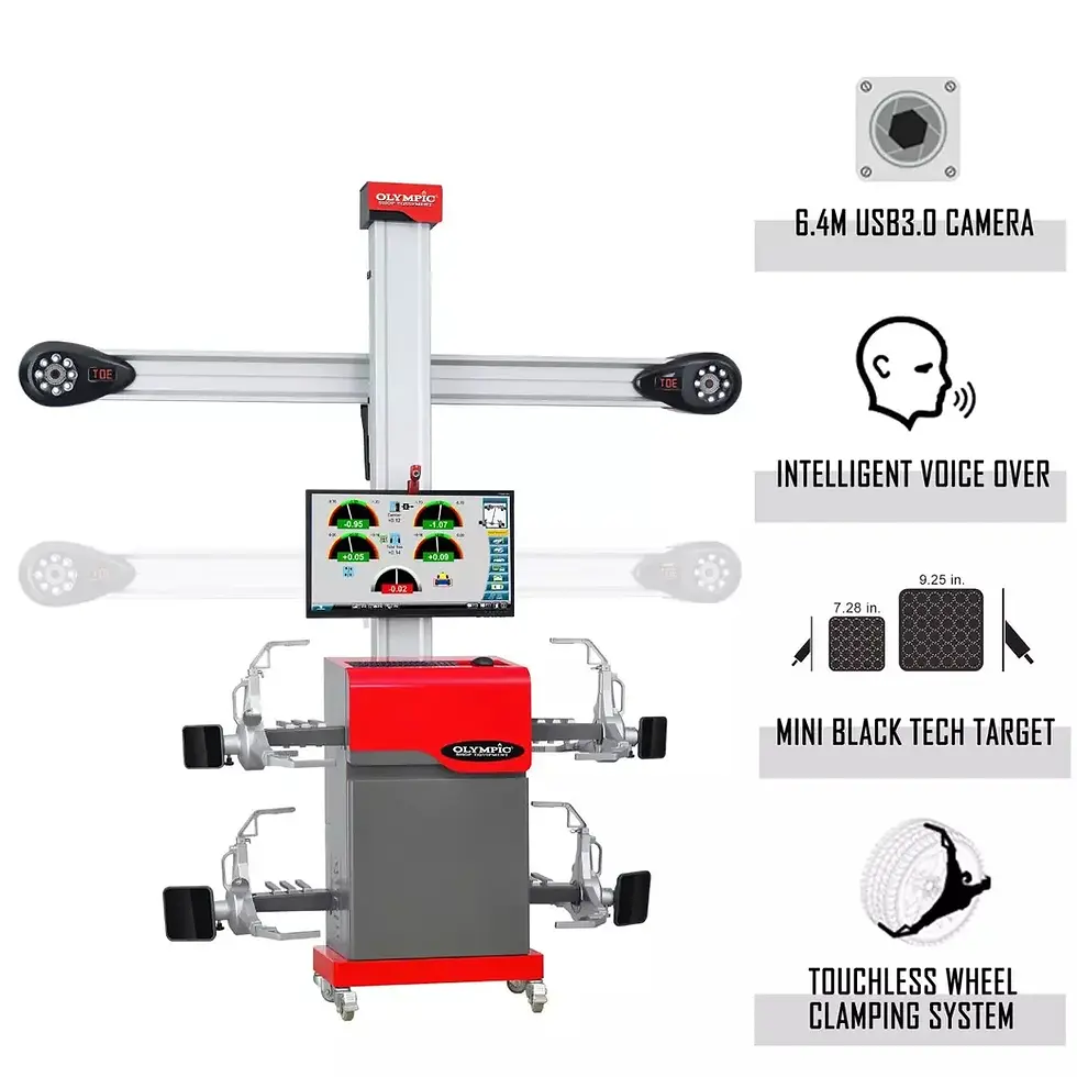 Olympic AS800 True 3D Touchless Alignment Machine