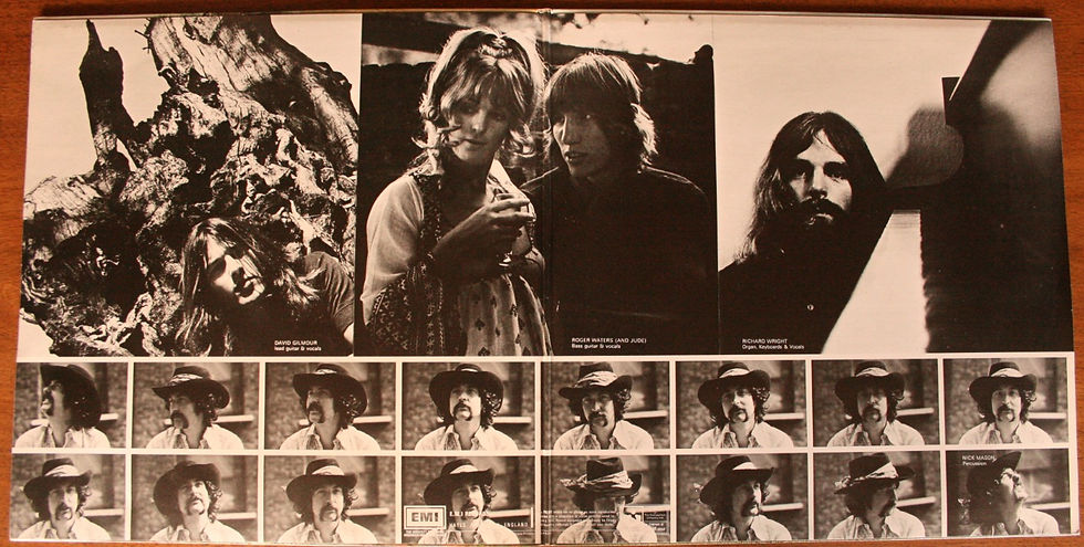 Thumbnail: Pink Floyd - Ummagumma, UK, 1971, Gatefold inner