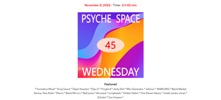 Psyche Space 2022 #45 - Soundofus - Featuring BMK & Tess Parks 'The Sky Was All Diseased'
