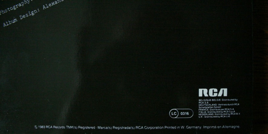 Thumbnail: David Bowie - Ziggy Stardust (The Motion Picture) 1983, Germany