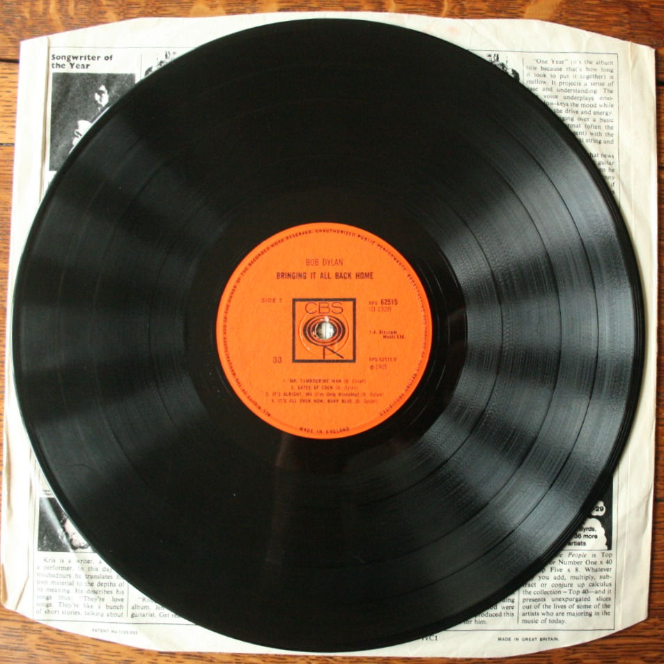 Thumbnail: Bob Dylan - Bringing It All Back Home, 1965, UK