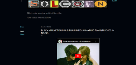 BLACK MARKET KARMA & RUARI MEEHAN - APING FLAIR (FRIENDS IN NOISE)