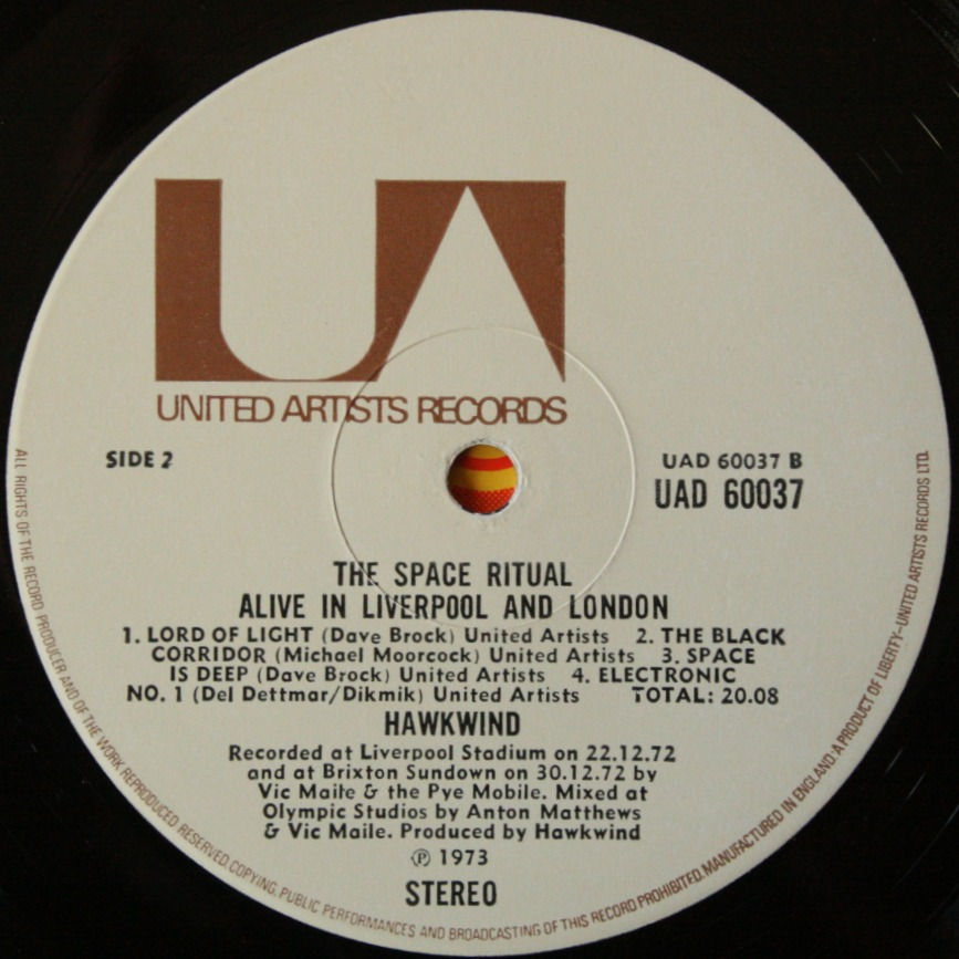 Thumbnail: Hawkwind - Space Ritual, 1973, UK