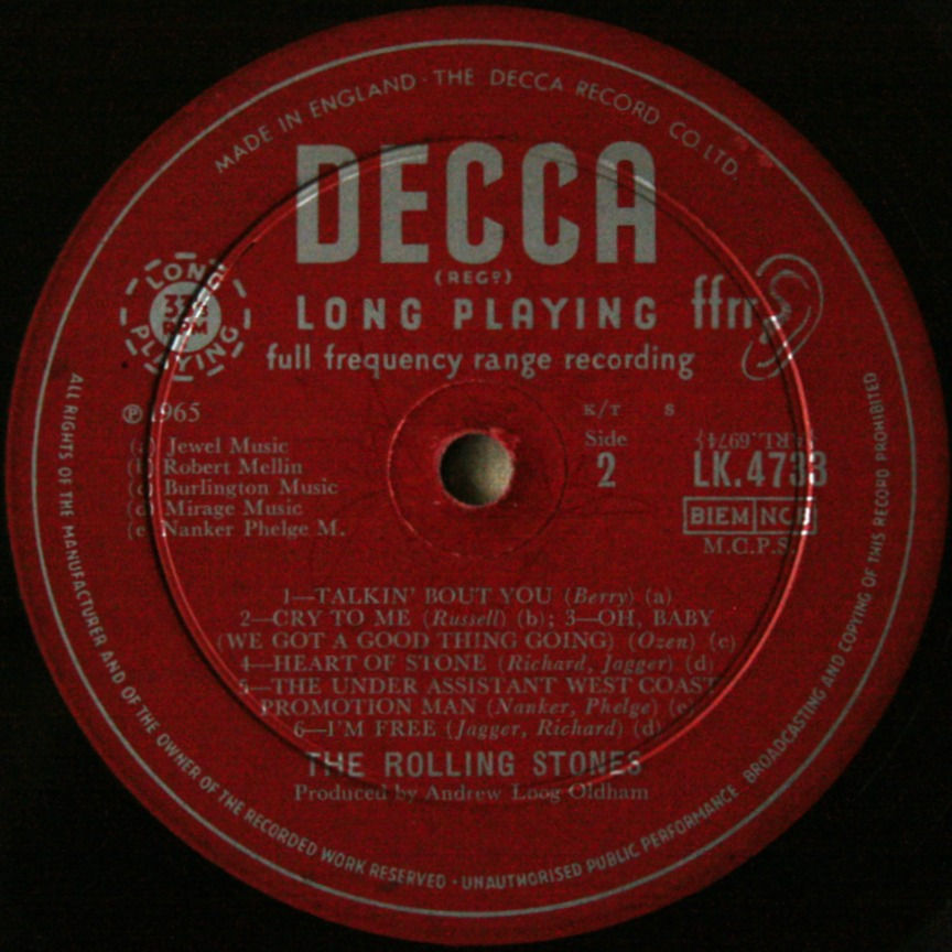 Thumbnail: The Rolling Stones - Out Of Our Heads, 1965, UK