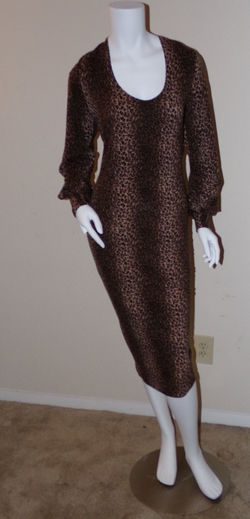 LEOPARD PRINT SHIFT DRESS