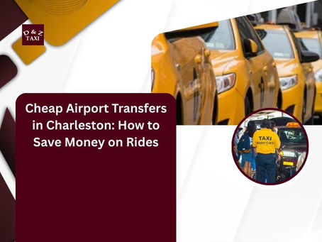 Cheap Airport Transfers in Charleston: How to Save Money on Rides
