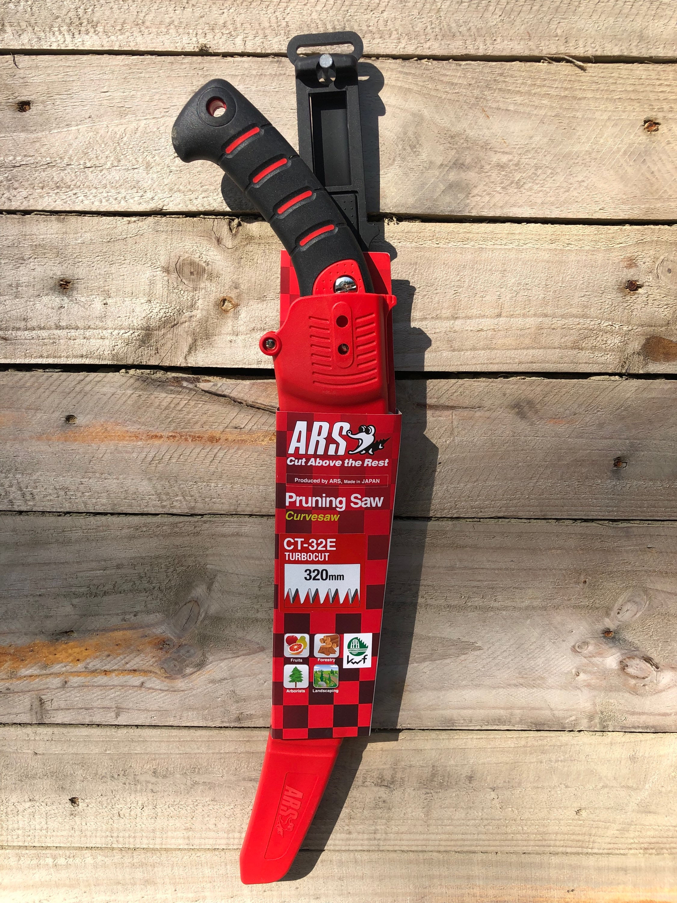 ARS Curved Pruning Saw 32cm Inc. Sheath