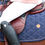 Thumbnail: Navy and Pink Saddle Pad 