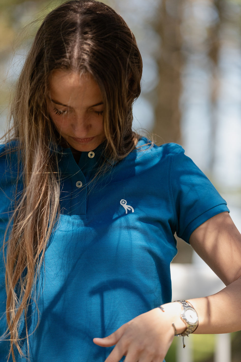 Miniature : Polo Bleu Femme Le Touquet 2025