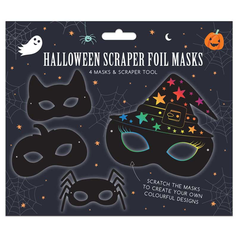 Thumbnail: Halloween Scraper Foil Masks