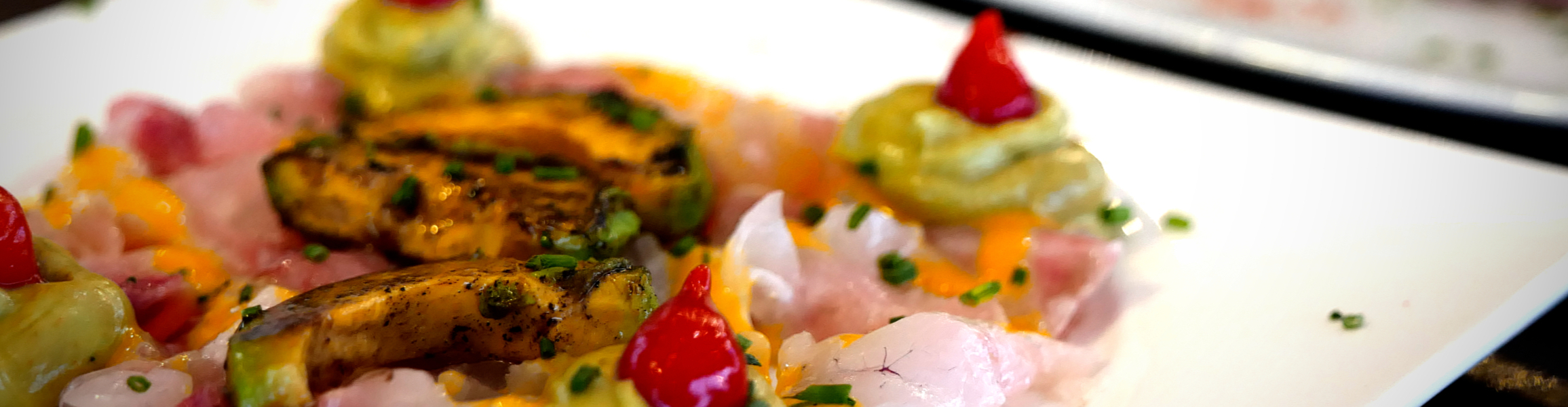 Arranged Food and Objects