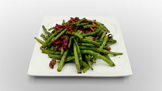 Haricots verts sautés secs