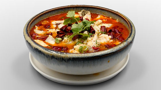 Poisson bouilli épicé