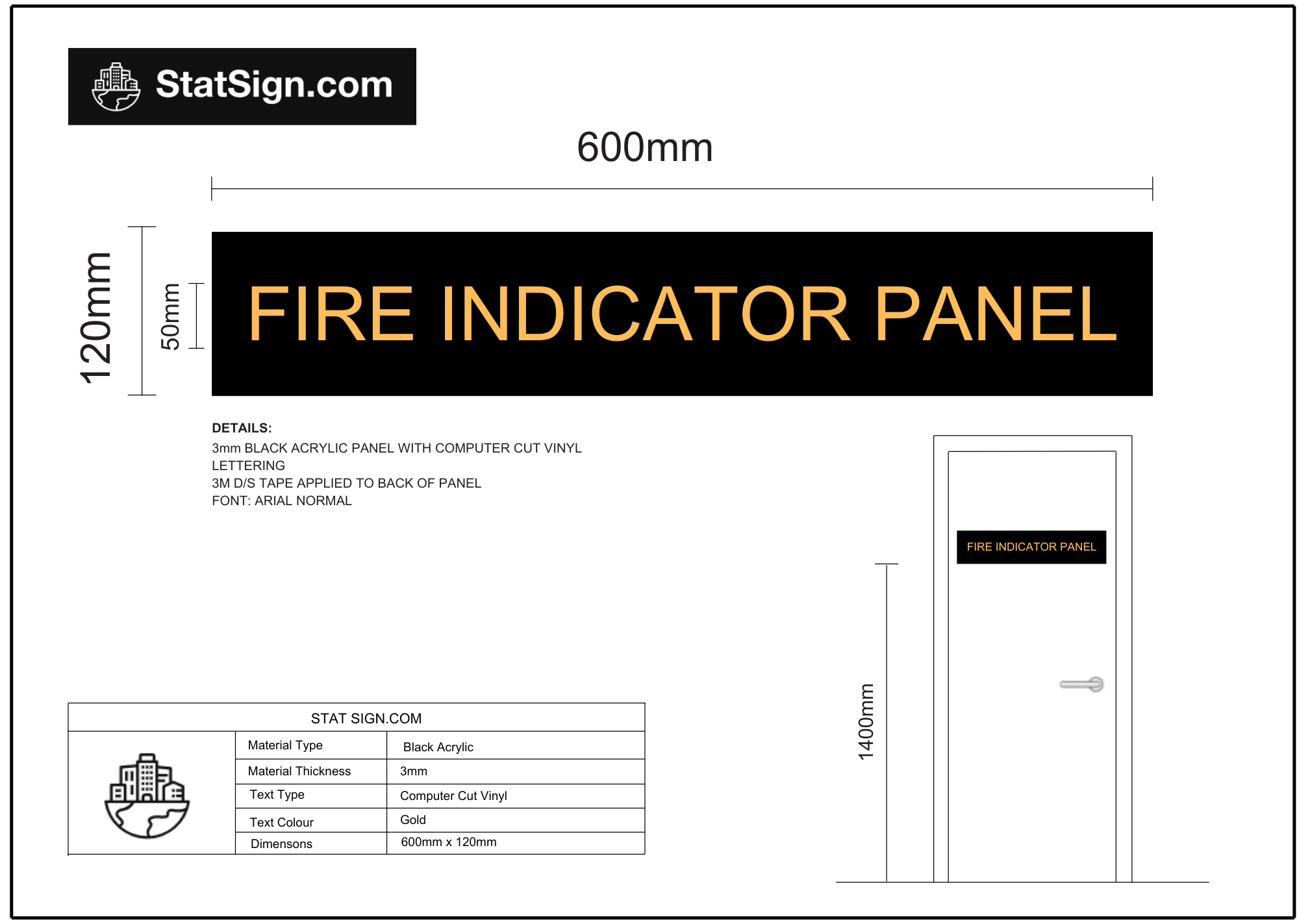 Fire Indicator Panel