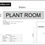 Thumbnail: Plant Room statutory signage, BCA compliant, SNA Aluminium or Stainless Steel