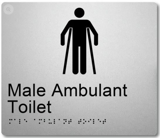 Male Ambulant Toilet