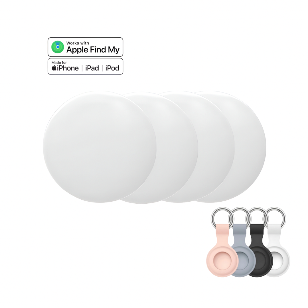 Pack familiar 4 smart tags 📍 + 4 llaveros 