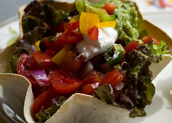 Soft taco- avocado bowl
