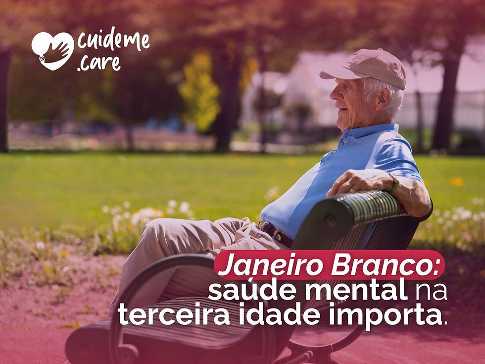 Janeiro Branco: por que a saúde mental do idoso precisa de atenção