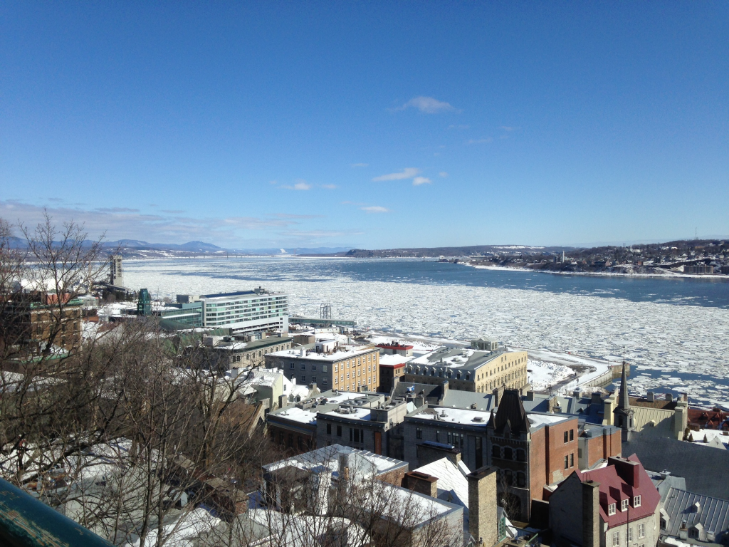 A Frozen River - Quebec City