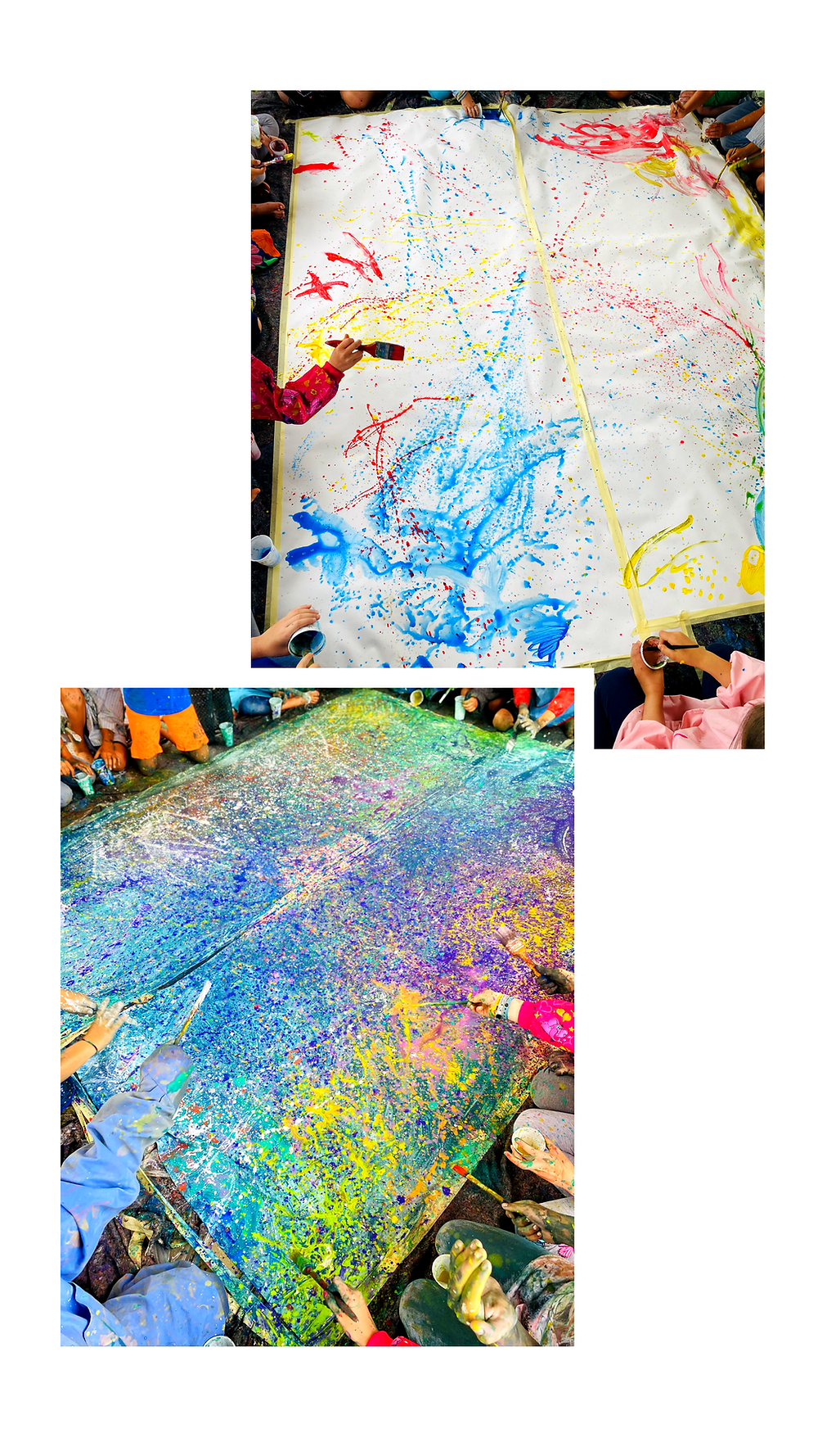 ©adlerartgallery: Actionpainting, Gundelsheim, 24/06/21.