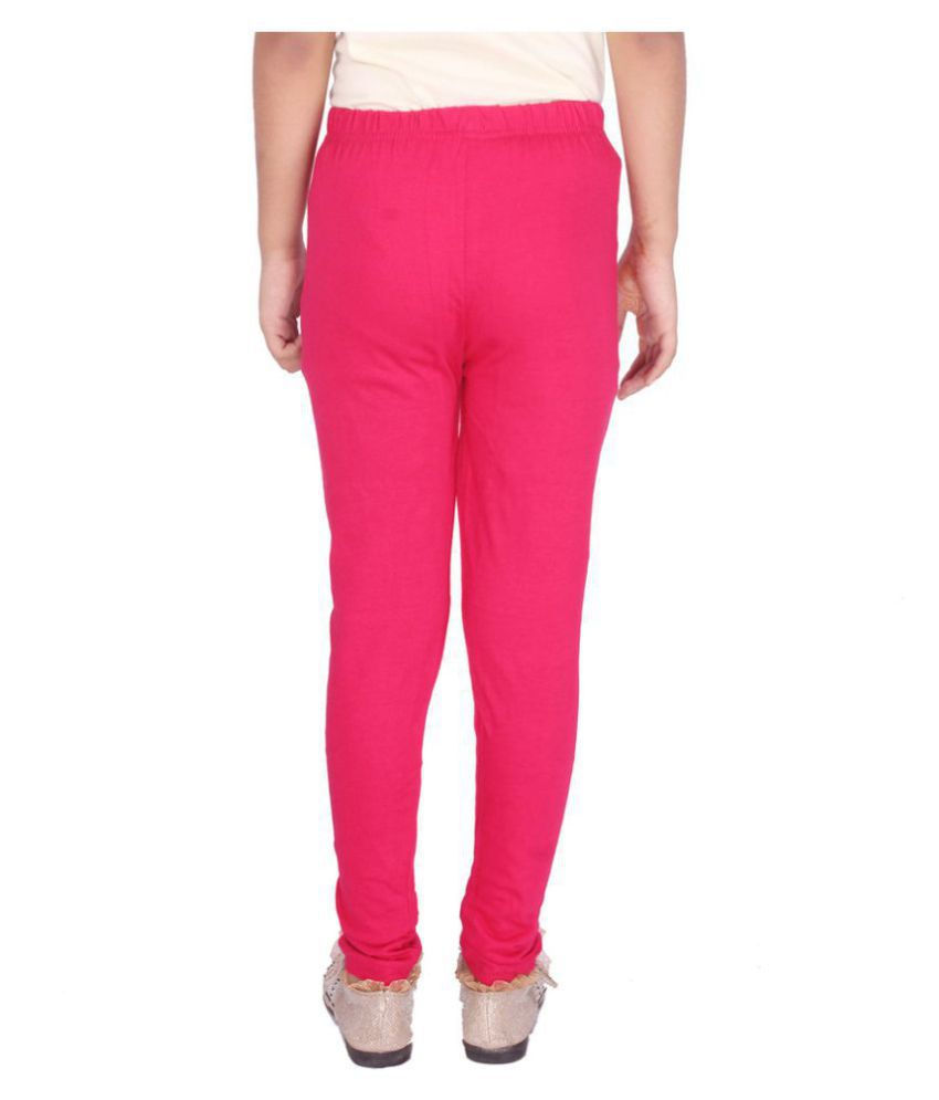 Thumbnail: KriSo Cotton Legging Pink & White