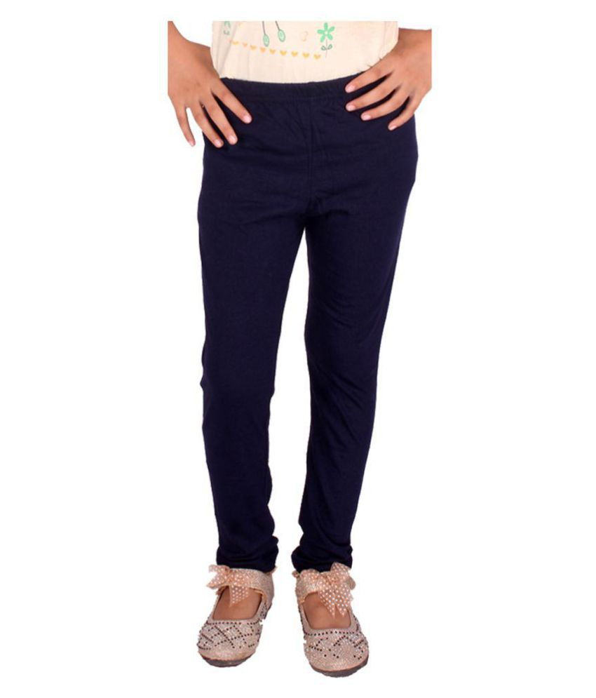 Thumbnail: KriSo Cotton Legging Black & Navy Blue