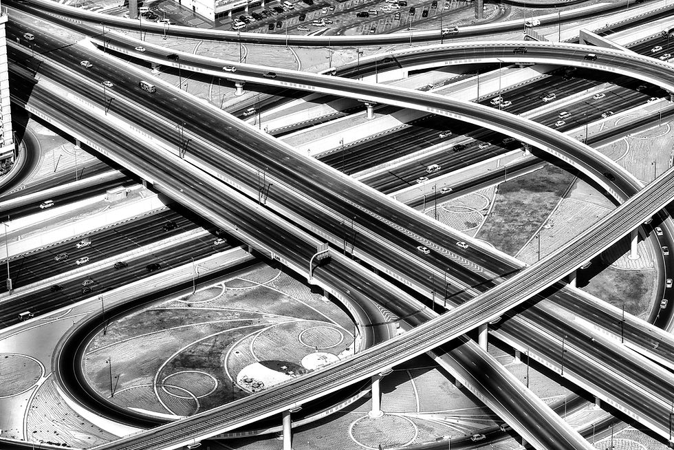 Complicated roads
