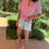 Miniature : Top vichy rose 458
