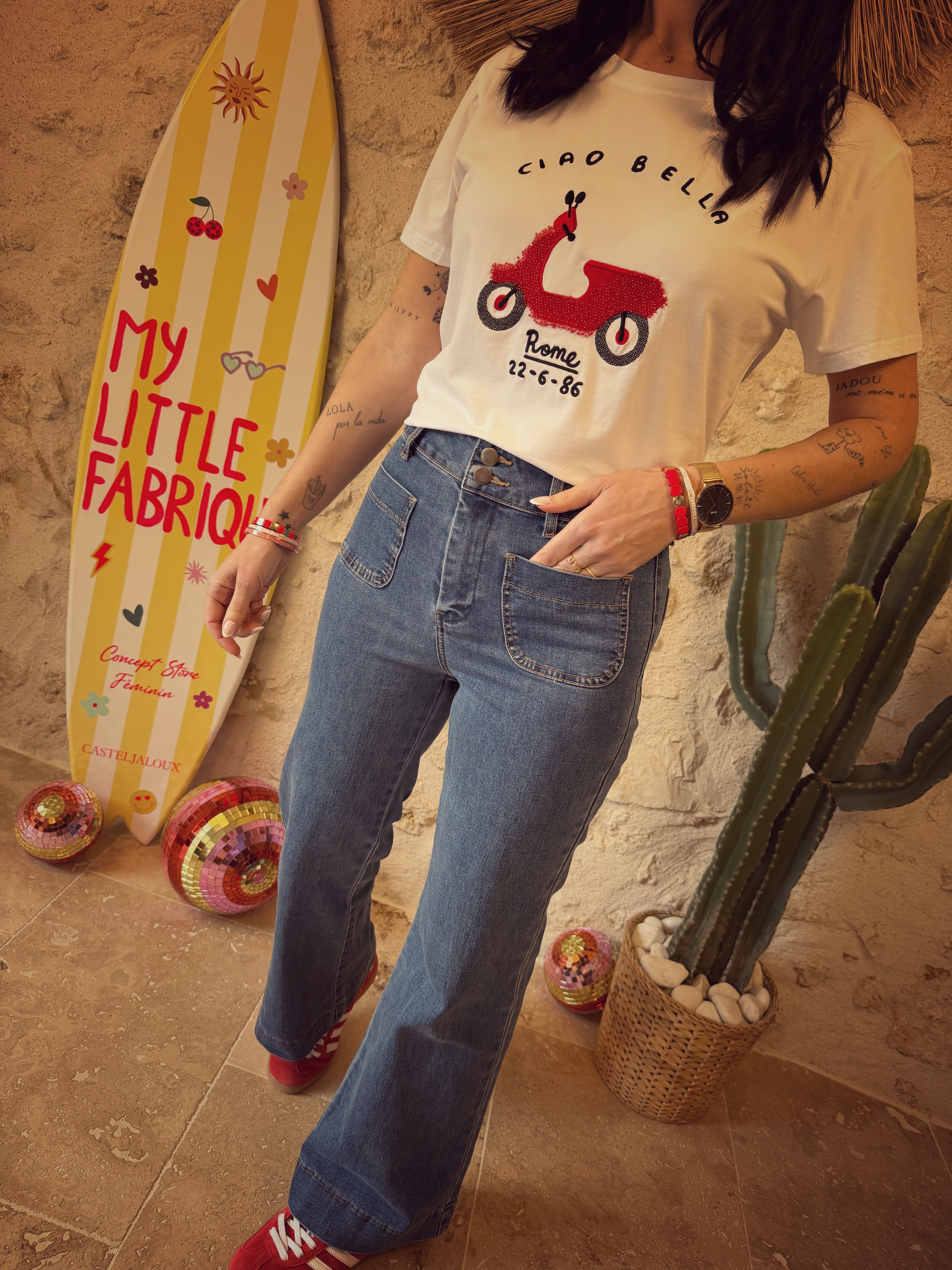 T-shirt Ciao Bella 801