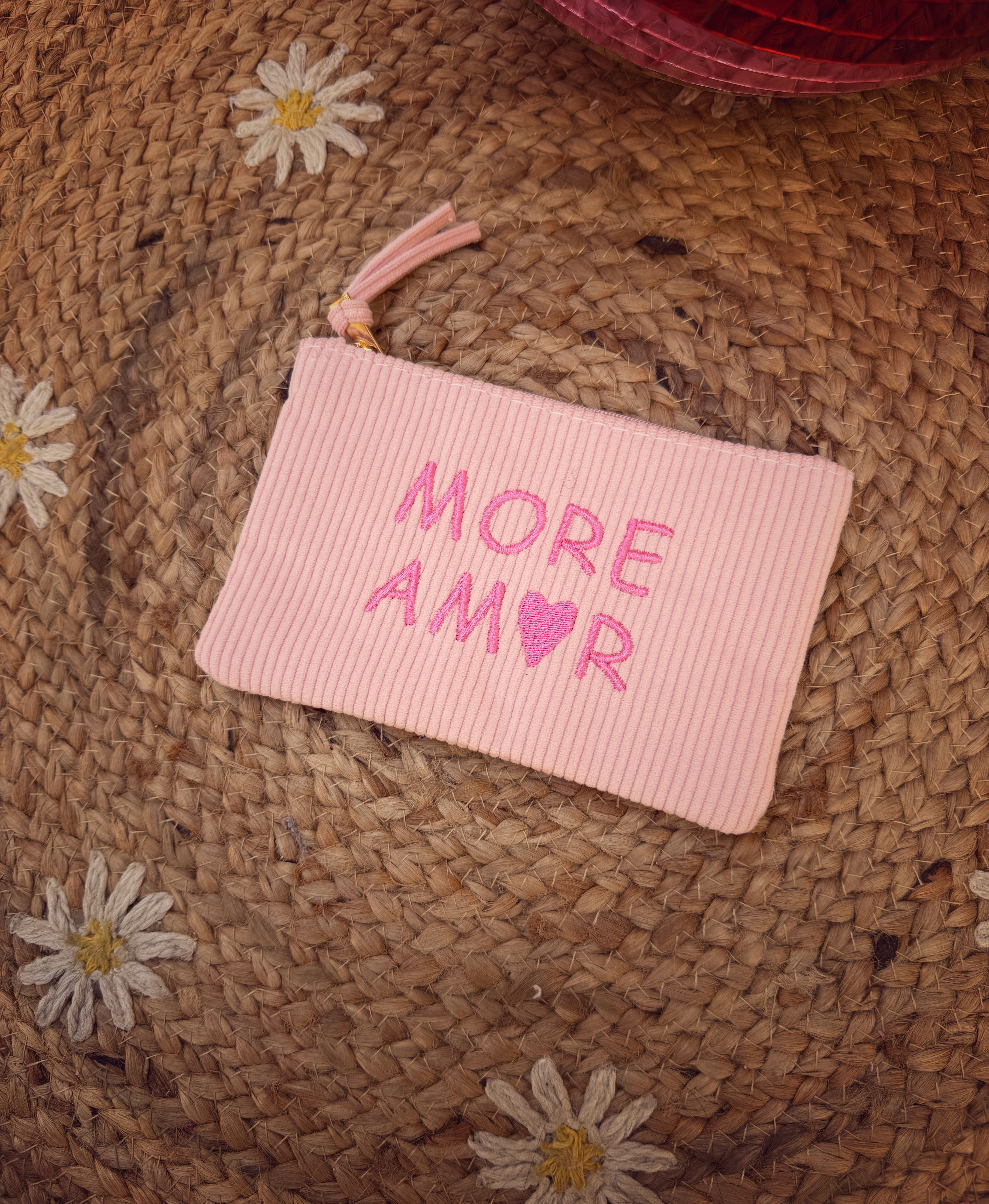 Pochette More amor rose 