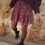 Miniature : Jupe Sam fleurie 784 Bordeaux 
