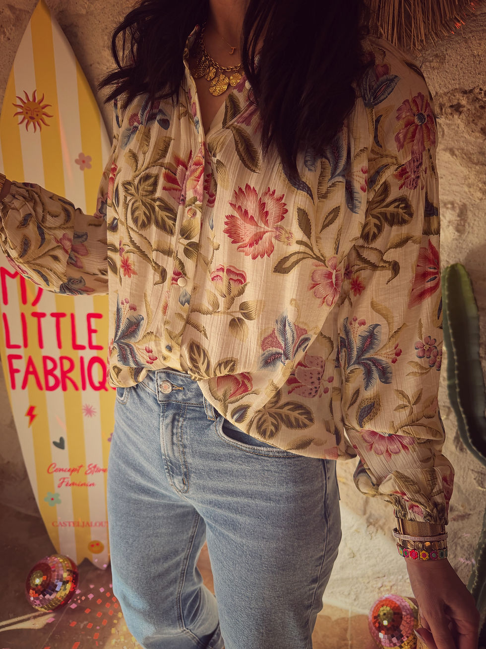 Miniature : Blouse Joy 115 fleurie 